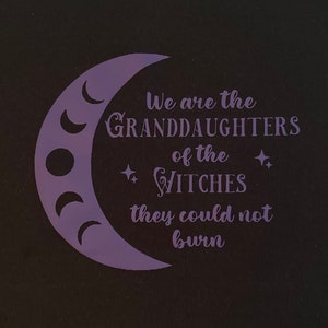 Camisa de bruxaria / Somos as netas das bruxas que não puderam queimar Camiseta / Julgamentos das bruxas de Salem / Camisa de bruxa / Wicca Pagan