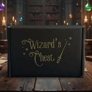 Wizards Gift Box / Gift Box for Wizards / The Wizards Chest / Curated Gift Box / Customizable / Magic Themed Gift Box / Magical Gift Basket