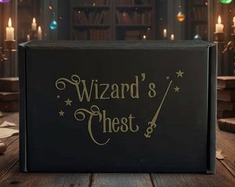 Wizards Gift Box / Gift Box for Wizards / The Wizards Chest / Curated Gift Box / Customizable / Magic Themed Gift Box / Magical Gift Basket