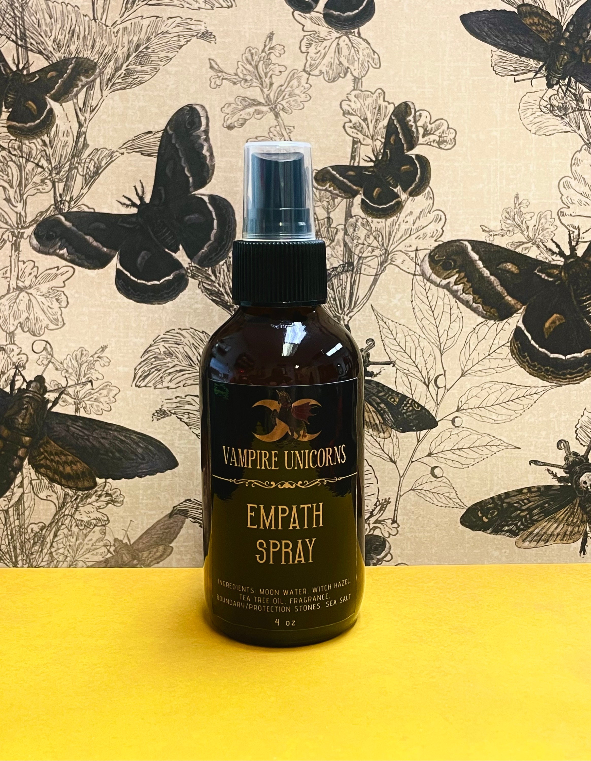 Empath Spray / Peppermint Protective Spray / Crystal Infused