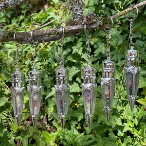 Witchy Spell Keychains / Bewitch Love Spell / Protection / Serenity / Bliss / Prosperity / Good Luck / Empower / Crystals / Magical Gifts