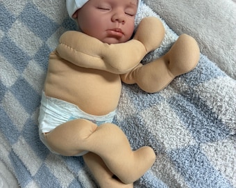 Hand Painted Vintage Lee Middleton Doll Cuddle Baby Weighted Therapy Doll