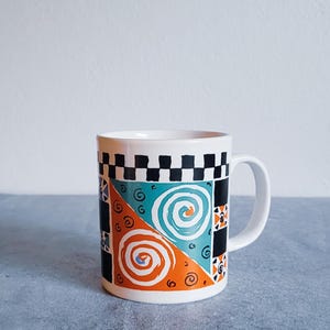 90s Kilncraft Mug | Stylish Retro Design | Made in STL England