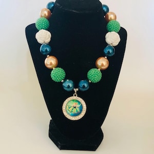 Princess Anna -Inspired Girls Necklace, Frozen Fans Jewelry
