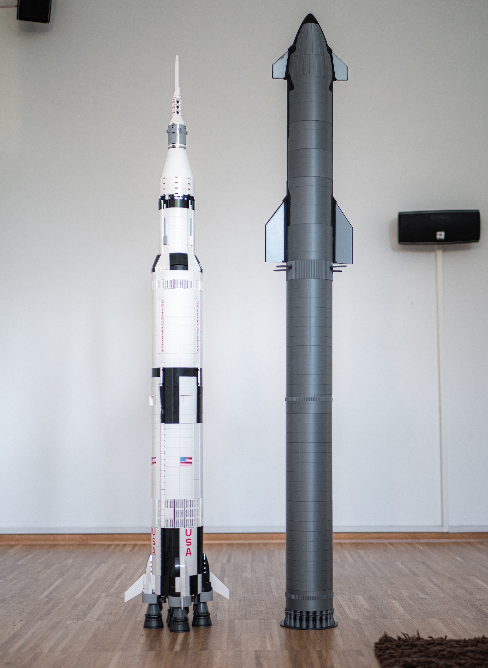 Starship S24 & Superheavy BN7 3d Model digital STL Model Scale 1110 Etsy