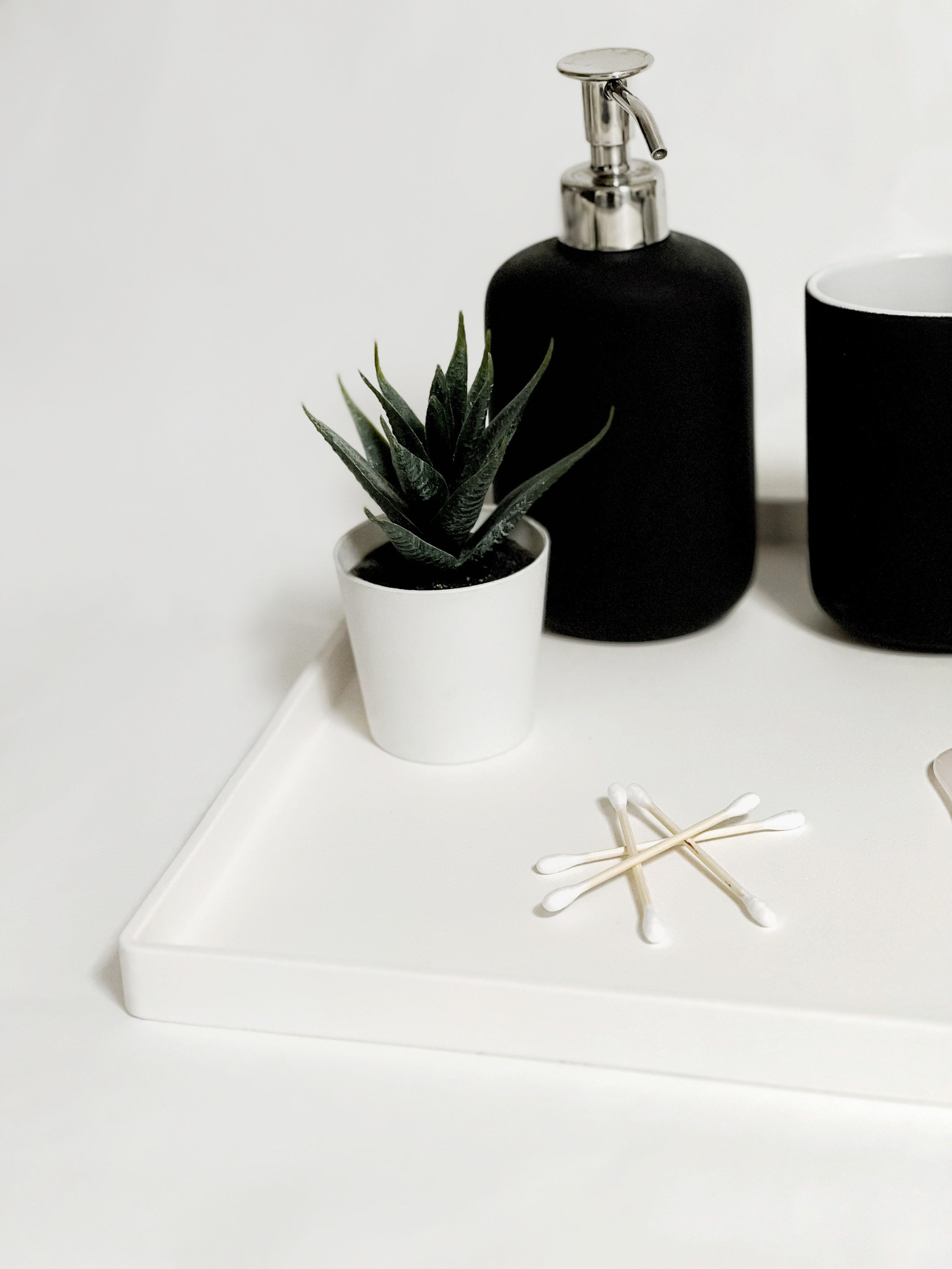 Large Vanity Tray Bathroom Rectangle Holder Etsy