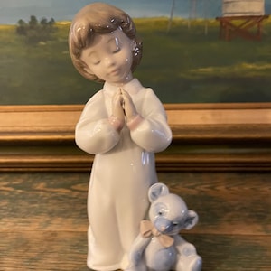 Classic Lladro Nighttime Blessings Figurine