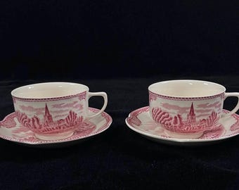 ジョンソン・ブラザーズ作、オールドブリテン・キャッスルズ・ピンク