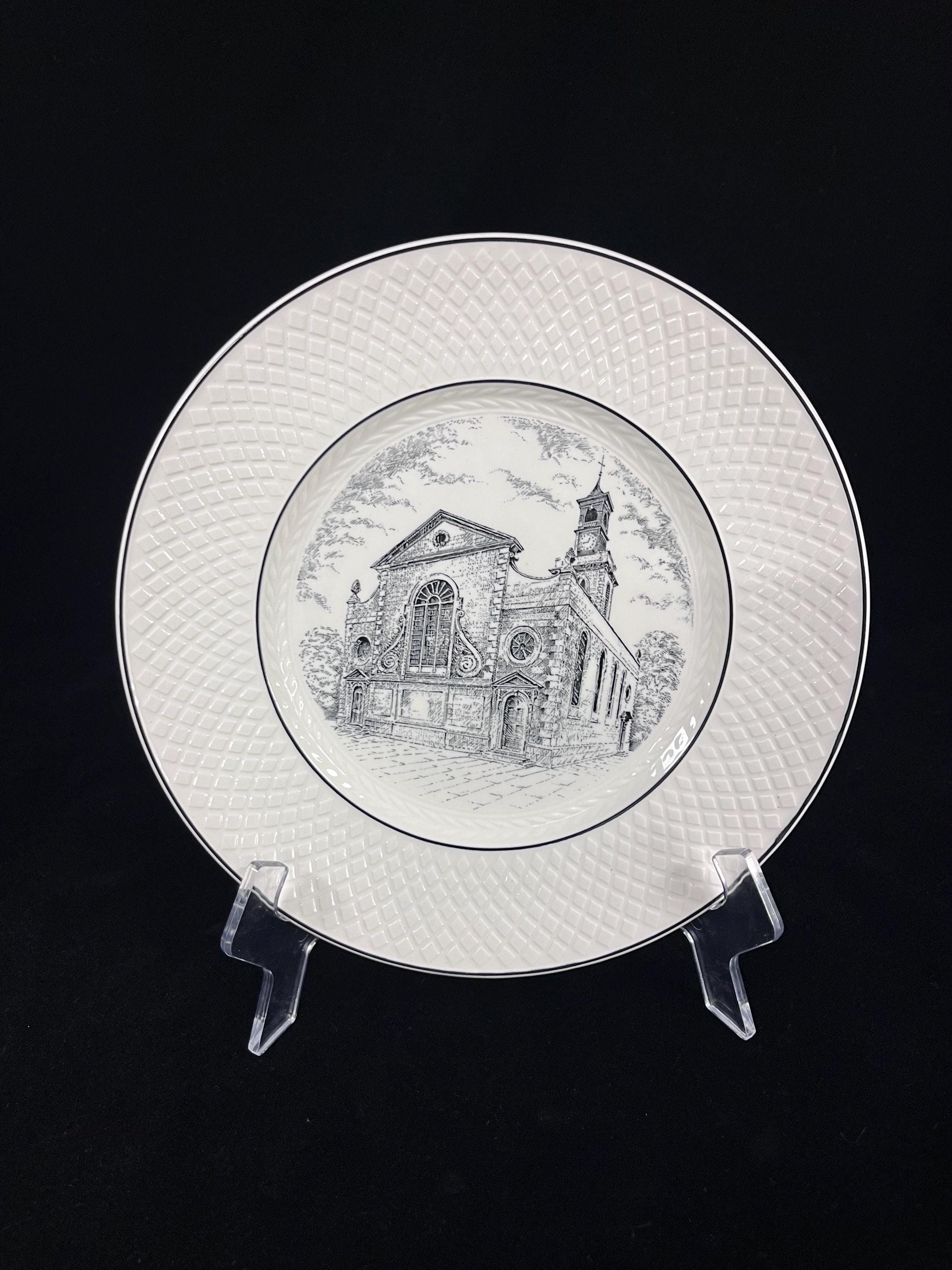 大皿　スポード　スタッフォード　フラワー　イギリス製 Spode Stafford Flowers Desert plate | 英国式紅茶教室 ラ レーヌ