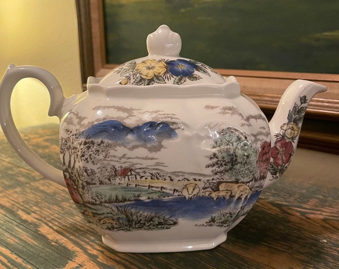 Vintage Windsor England Teapot Etsy
