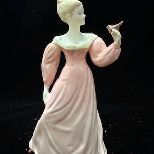 Vintage Coalport Ladies of Fashion Affection Figurine Made in England