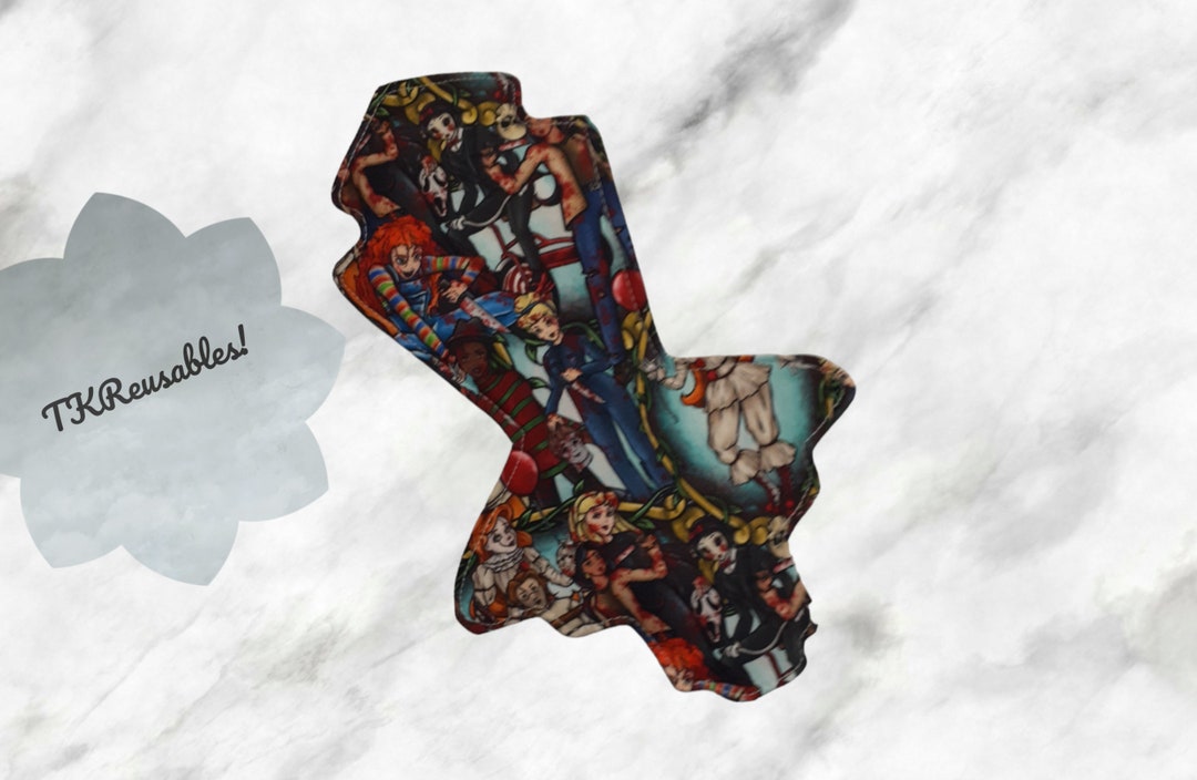 10 Heavy Princess Nightmare Front Bleeder Cloth Pad Etsy