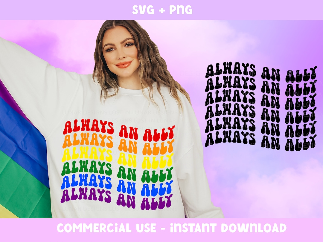 Pride Flag SVG Cut File Rainbow Flag Svg Cricut Sublimation File for ...