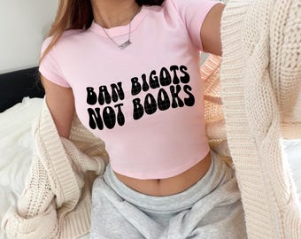 Banned Books PNG, Ban Bigots Not Books Design, Read Banned Books PNG, Retro Protest Shirt, Liberal Book Lover Design, DTF Sublimation