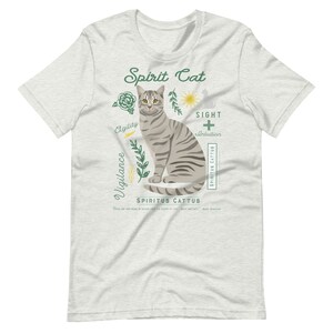 Spirit Cat unisex T-Shirt von Birdflower Poet