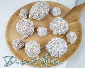 Natural Desert Rose Pieces, Sand Rose from Mexico, various sizes, intuitively chosen