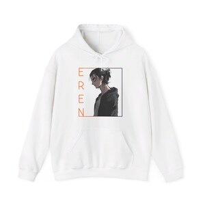 Sudadera con capucha de Attack on Titan, sudadera con capucha de Eren Yeager, Attack on Titan, sudadera unisex de AOT, ropa de calle de chica de anime, diseño inspirado en Levi Ackerman