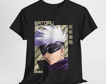 Jujutsu Kaisen Shirt, Satoru Gojo Shirt, Yuji Itadori Shirt, Megumi Fushiguro Shirt, Sukuna Shirt, Toge Inumaki Shirt, Kento Nanami Shirt