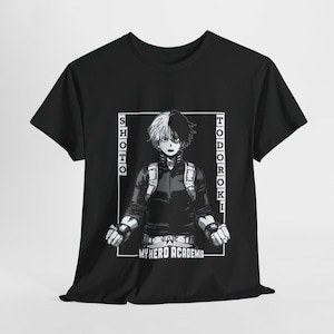 Shoto Todoroki Shirt: My Hero Academia Anime Tee, Original Design