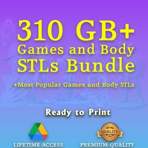 Games & Gamebody STL Mega Pack: 3D Printable Models (Digital Download))