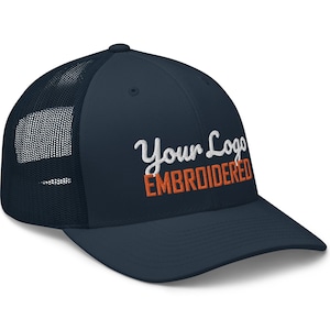 Custom Your Hat. Available in Colors, Embroidered Trucker Cap. Personalized Embroidery Trucker Hats.