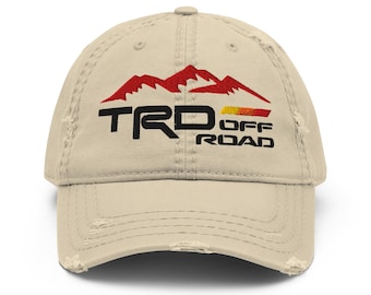Distressed Dad Hat - TRD PRO