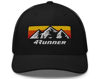 Custom Text 4Runner Trucker Cap - 4 RUNNER MOUNTAINS HAT