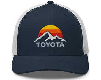 TOYOTA Trucker Cap - Embroidered Custom Text Hat