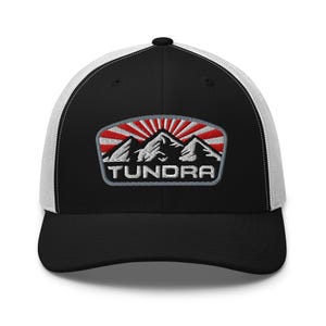 Custom Text RETRO SPORT Design Trucker Cap - TUNDRA Hat