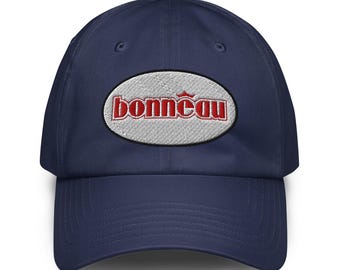 Feeling Over the Top Cap - BONNEAU DAD HAT - Navy Dark Blue