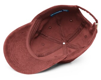 Cappello da baseball regolabile in denim con disegno di pollo