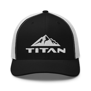 TITAN HAT - Embroidered Snapback Trucker Cap