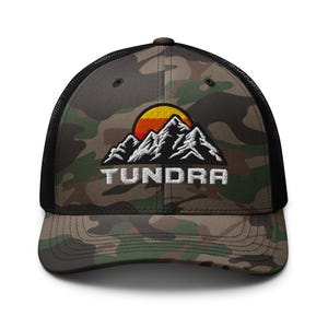 Tundra Camouflage trucker hat