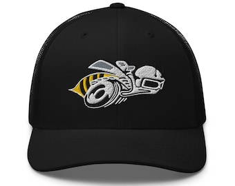 Available in Colors, Embroidered SUPER BEE Trucker Cap. Gift Hat
