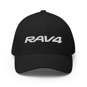 Embroidered TOYOTA RAV4 HAT - Structured Twill Cap