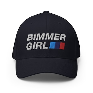 BIMMER GIRL Closed-Back Structured Twill Fitted Cap - BMW Hat