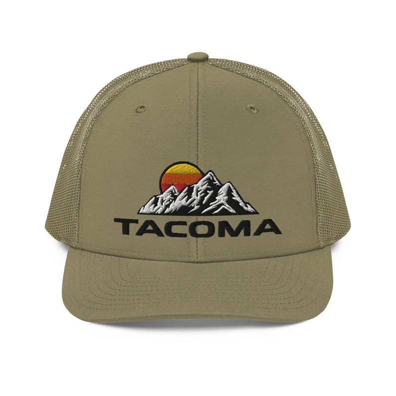 Custom Mountain Name. Embroidered TRUCKER HAT. Gift Etsy