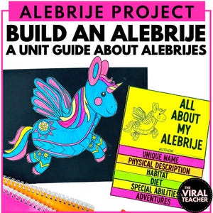 Unit Guide about Alebrijes Mexican Folk Art Build Your Own Alebrijes Craft