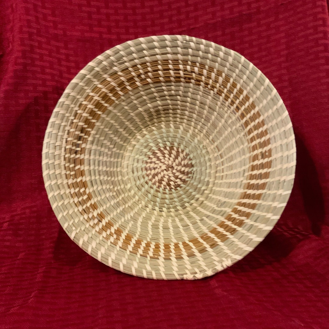 Sweetgrass Centerpiece Basket Etsy