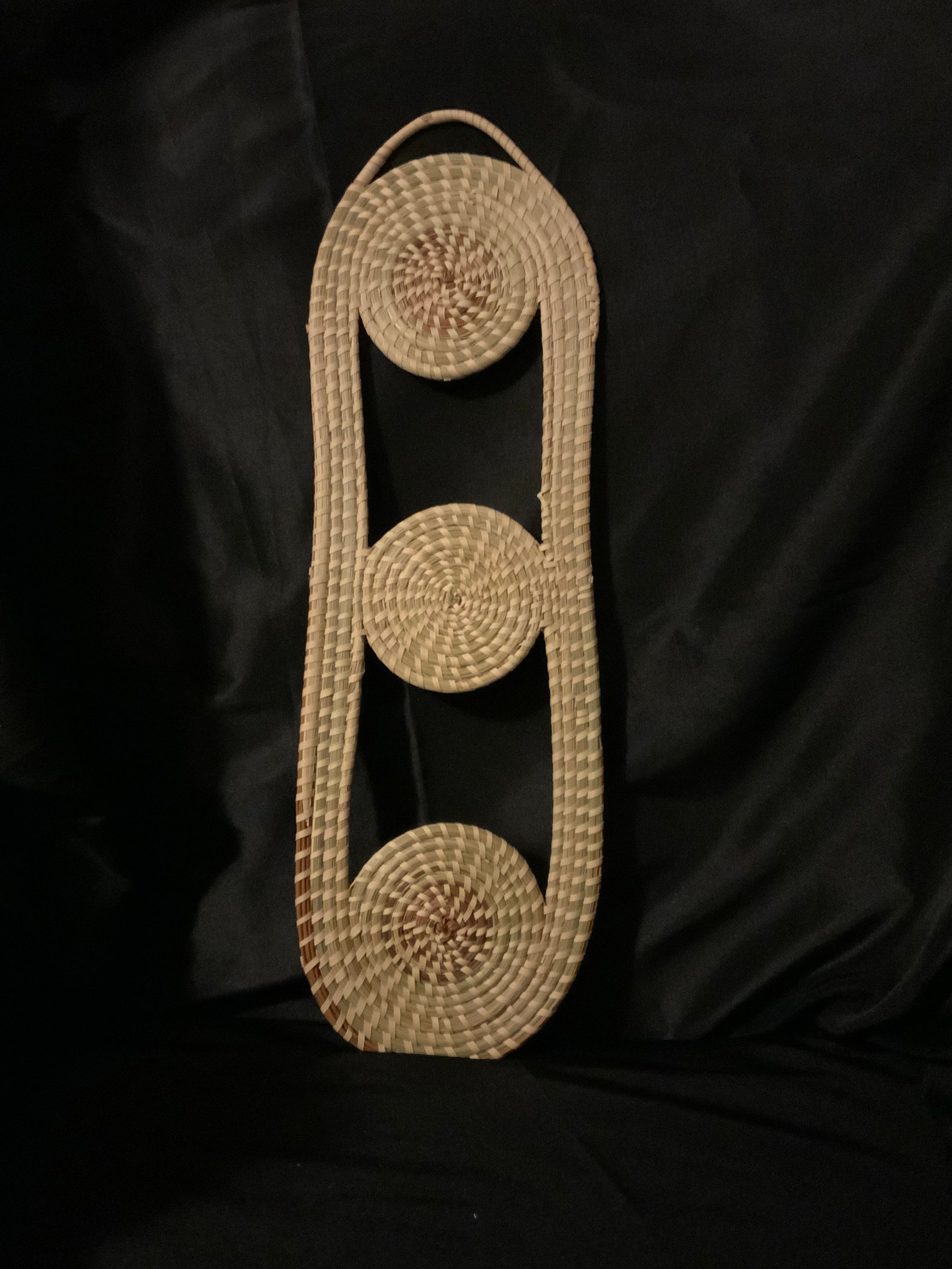 Sweetgrass Wall Basket Etsy