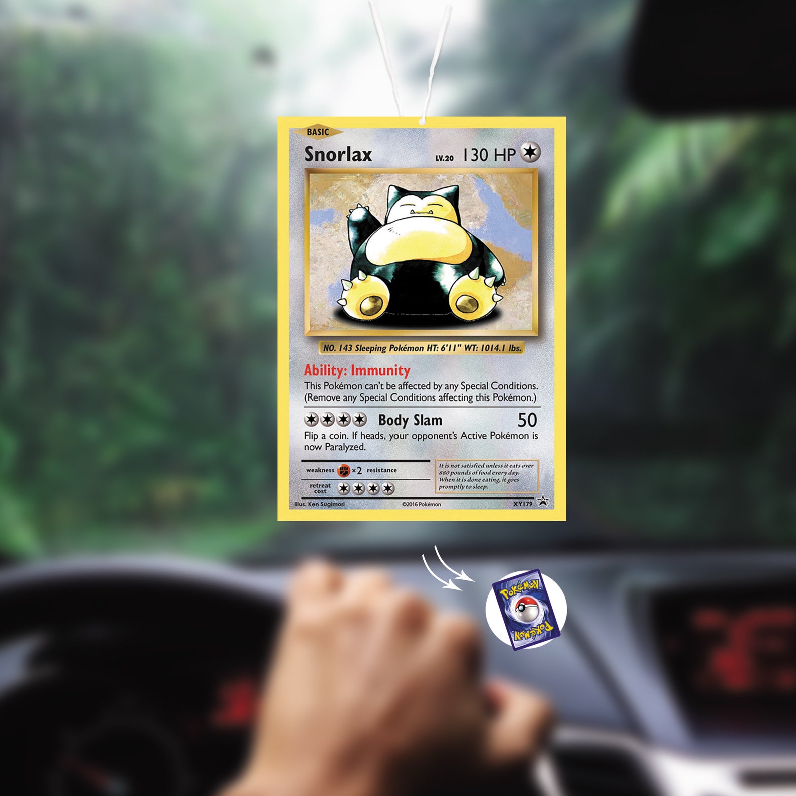 Pokemoncards AIR FRESHENER CAR Cute Pokemon Pack Pikachu Etsy