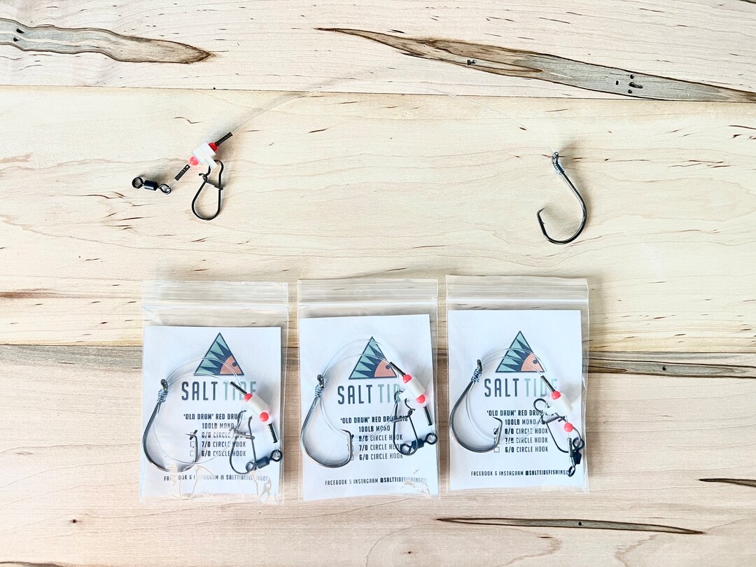 3 Pack 'old Drum Rig' Surf Fishing Rigs With Duolock Etsy