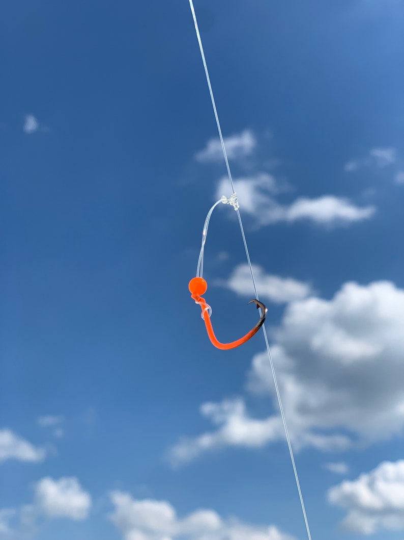 3 Pack Bead Rigs Protec Coated Circle Hooks Tied With Tknot Etsy