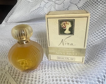 Fabulous Rare Vintage French Nina Ricci NINA 6ml Eau De Toilette