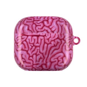 Brain Design AirPod-Hülle, einzigartige AirPod-Abdeckung, stilvolles Geschenk für Studenten, Tech-Zubehör, lustige Musikliebhaber-Hülle