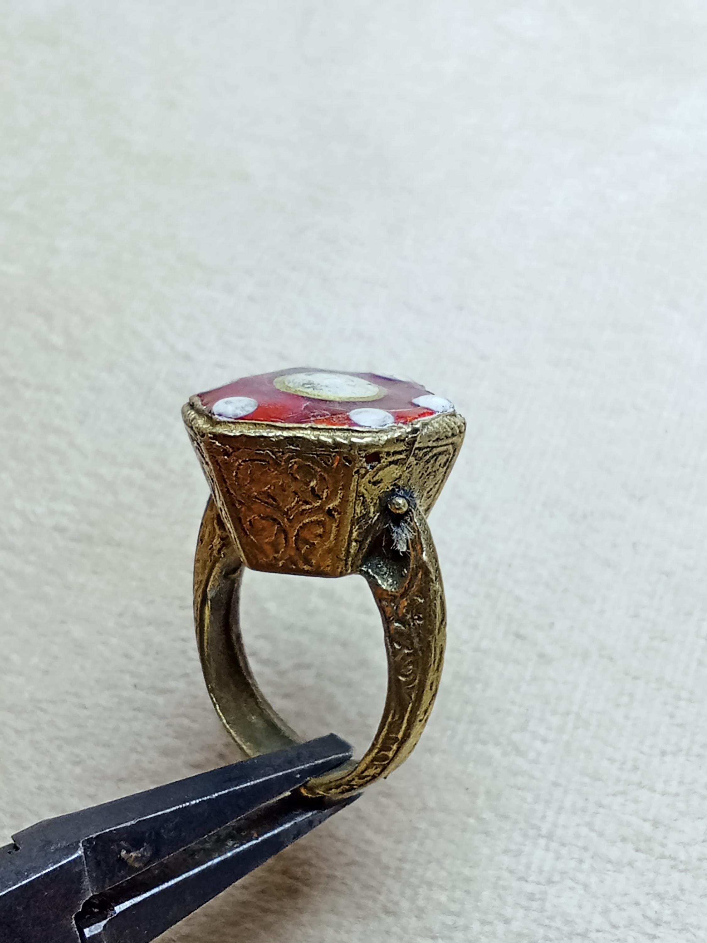 本物の古代ローマの青銅の指輪 - Etsy 日本