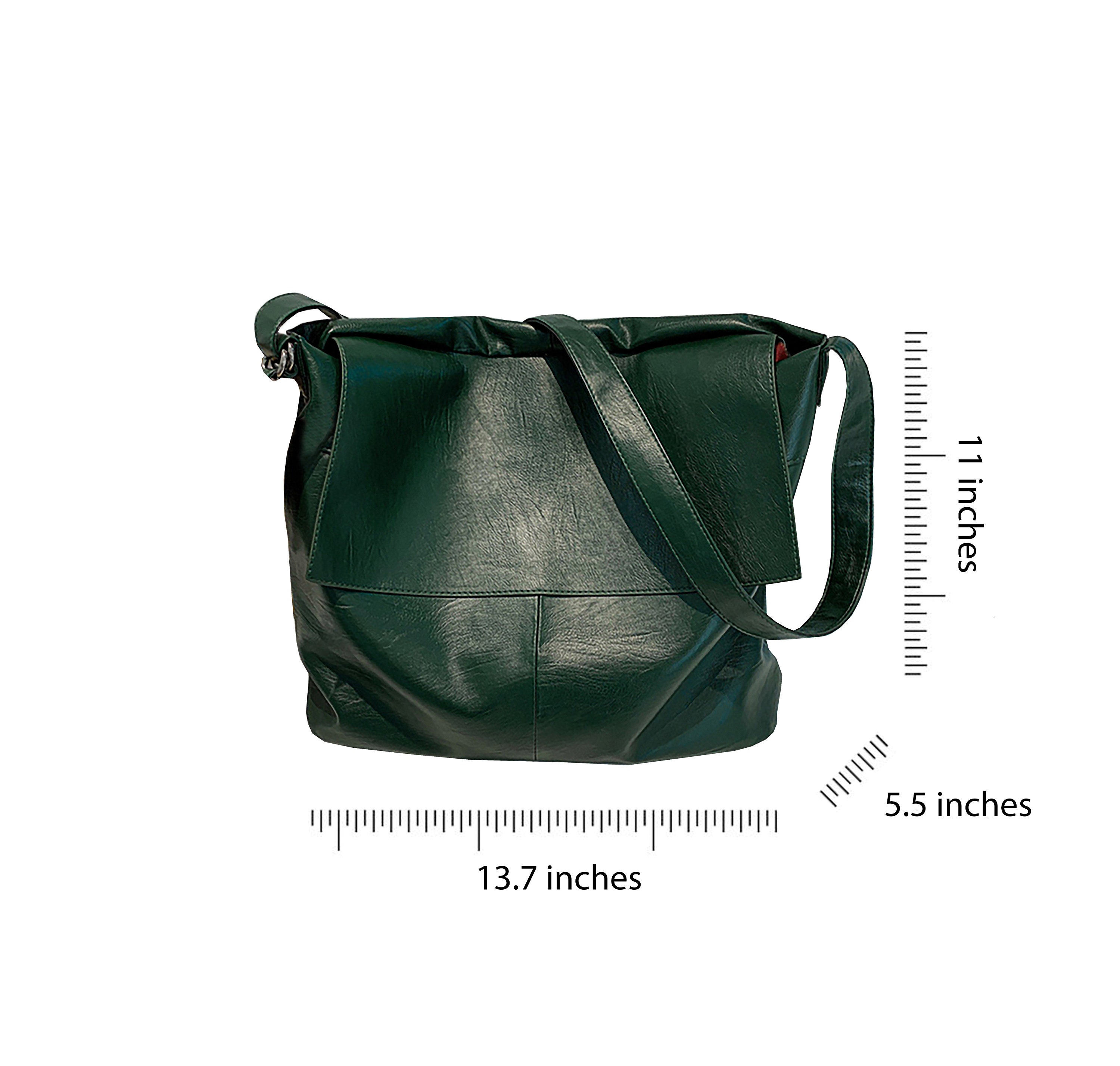 Leather Crossbody Bag Zipper Leather Crossbody Bag Large Etsy Canada