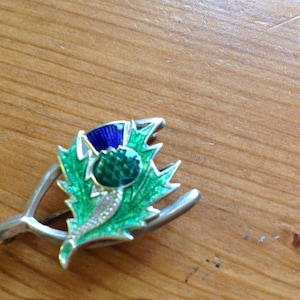 Vintage Scottish Silver Brooch