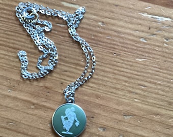Wedgwood  Small Silver pendant