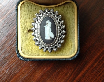 Wedgwood Rare Black jasperware Ring